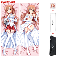 Наволочка + подушка + сумка Дакимакура Асуна Юки 0584 150x50 Dakimaki