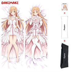 Наволочка + подушка + сумка Дакимакура Асуна Юки 0588 150x50 Dakimaki