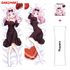 Наволочка + подушка Дакимакура Чика Фудзивара 0594 150x50 Dakimaki