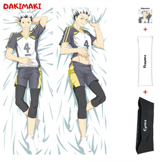 Наволочка + подушка + сумка Дакимакура Котаро Бокуто 0595 150x50 Dakimaki