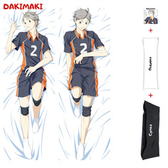 Наволочка + подушка + сумка Дакимакура Коши Сугавара 0596 150x50 Dakimaki