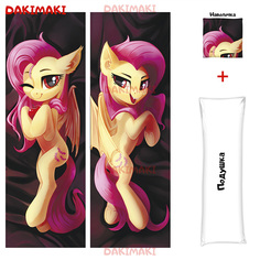 Наволочка + подушка Дакимакура Флаттербэт 0610 150x50 Dakimaki
