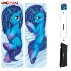 Наволочка + подушка + сумка Дакимакура пони Мисти 0614 150x50 Dakimaki