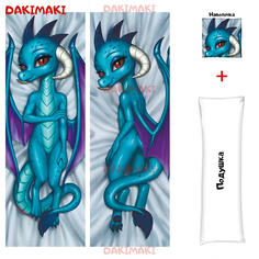 Наволочка + подушка Дакимакура Принцесса Эмбер 0629 150x50 Dakimaki