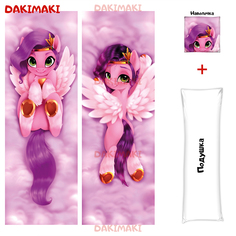 Наволочка + подушка Дакимакура Пипп 0681 150x50 Dakimaki