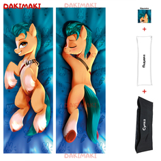 Наволочка + подушка + сумка Дакимакура Хитч 0686 150x50 Dakimaki