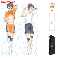 Наволочка + подушка + сумка Дакимакура Ю Нишиноя 0703 150x50 Dakimaki