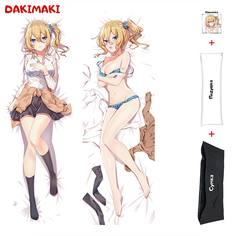Наволочка + подушка + сумка Дакимакура Ай Хаясака 0707 150x50 Dakimaki
