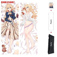 Наволочка + подушка + сумка Дакимакура Вайолет Эвергарден 0708 150x50 Dakimaki