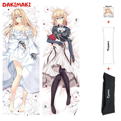 Наволочка + подушка + сумка Дакимакура Вайолет Эвергарден 0709 150x50 Dakimaki