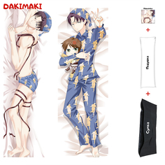 Наволочка + подушка + сумка Дакимакура Леви Атака Титанов 0711 150x50 Dakimaki