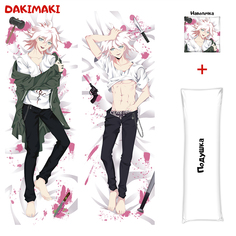 Наволочка + подушка Дакимакура Нагито Комаэда 0735 150x50 Dakimaki