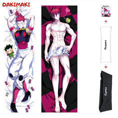 Наволочка + подушка + сумка Дакимакура Хисока Мороу 0752 150x50 Dakimaki