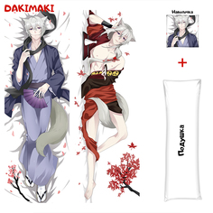 Наволочка + подушка Дакимакура Томоэ 0755 150x50 Dakimaki