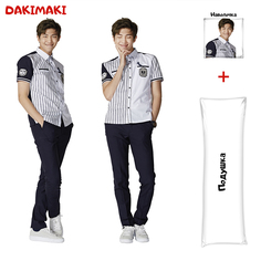 Наволочка + подушка Дакимакура Ким Намджун 0769 150x50 Dakimaki