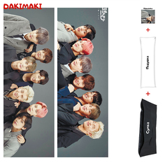 Наволочка + подушка + сумка Дакимакура Bangtan Boys 0777 150x50 Dakimaki