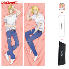 Наволочка + подушка + сумка Дакимакура Эш Линкс 0784 150x50 Dakimaki