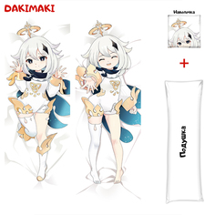 Наволочка + подушка Дакимакура Паймон 0793 150x50 Dakimaki