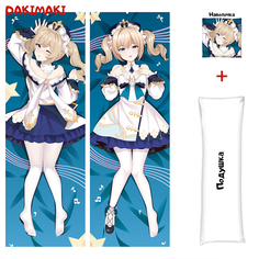Наволочка + подушка Дакимакура Барбара 0800 150x50 Dakimaki