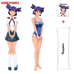 Наволочка + подушка Дакимакура Лена 0809 150x50 Dakimaki