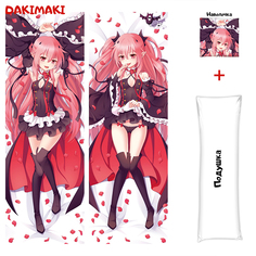 Наволочка + подушка Дакимакура Крул Цепеш 0821 150x50 Dakimaki