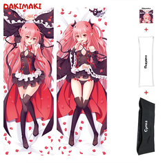 Наволочка + подушка + сумка Дакимакура Крул Цепеш 0821 150x50 Dakimaki