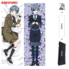 Наволочка + подушка + сумка Дакимакура Сиэль Фантомхайв 0823 150x50 Dakimaki