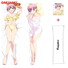 Наволочка + подушка Дакимакура Ичика Накано 0836 150x50 Dakimaki