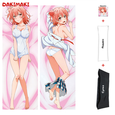 Наволочка + подушка + сумка Дакимакура Юи Юигахама 0842 150x50 Dakimaki
