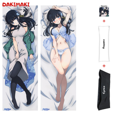 Наволочка + подушка + сумка Дакимакура Миюки Шиба 0849 150x50 Dakimaki