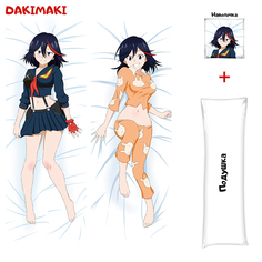 Наволочка + подушка Дакимакура Рюко Матой 0856 150x50 Dakimaki