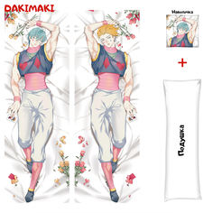 Наволочка + подушка Дакимакура Хисока Мороу 0870 150x50 Dakimaki
