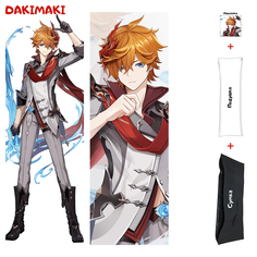 Наволочка + подушка + сумка Дакимакура Тарталья 0891 150x50 Dakimaki