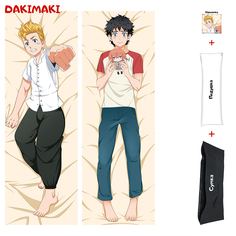 Наволочка + подушка + сумка Дакимакура Такемичи Ханагаки 0912 150x50 Dakimaki