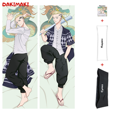 Наволочка + подушка + сумка Дакимакура Кен Рюгуджи 0913 150x50 Dakimaki