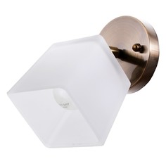 Бра 1191/1AB E27 40Вт бронза 20х15х18 см No Brand