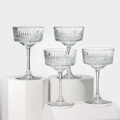 Набор стеклянных фужеров для шампанского Elysia 260 мл 4 шт Pasabahce