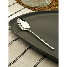 Ложка чайная Magistro, h=15,5 см, цвет серебряный No Brand