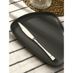 Нож столовый Magistro Виконт, h=24 см, цвет серебряный No Brand