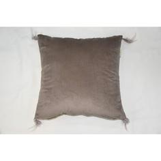 Наволочка Жасмин, размер 45х45 см, цвет серый Sofi de Marko