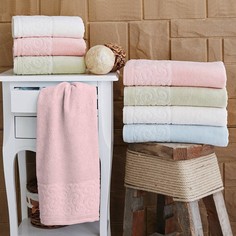 Полотенце Tiffany, размер 70 х 130 см, абрикос Sofi de Marko