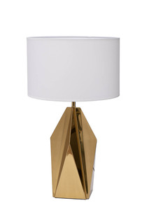 K2KM1253TG-CW Лампа настольная d45xh72см плафон кремовый Garda Decor