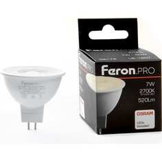 Feron.PRO Лампа светодиодная LB-1607 G5.3 7W 2700K, 38179