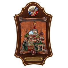 Панно "Храм Василия Блаженного" 58 x 36 см No Brand