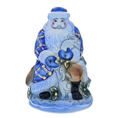 Скульптура "Дед Мороз". Гжель No Brand