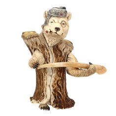 Скульптура из кости "Русский медведь" No Brand