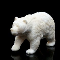 Скульптура из кости "Медведь" No Brand