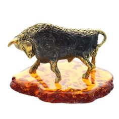 Сувенир Бык большой Сувенир (коньячный) No Brand