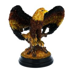 Скульптура из янтаря "Гордый орел" No Brand