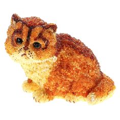 Скульптура из янтаря "Кот" No Brand